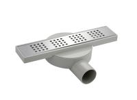 Трап горизонтальный 300х60 мм нержавеющей стали , линейный  МАК